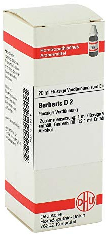 BERBERIS D 2 Dilution 20 ml