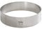 Decora 0063722 Cercle Acier Inoxydable Ø 22x4h cm, INOX, 22 x 4 cm, Argent