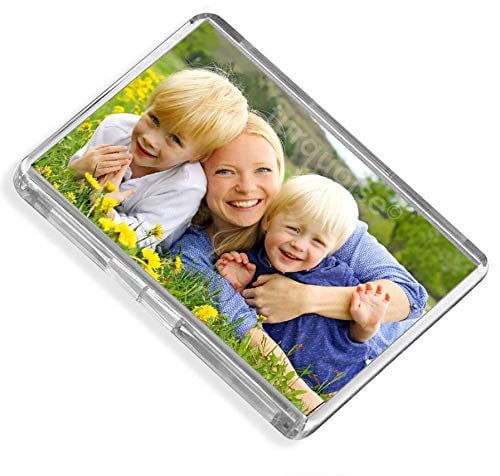 Personalised Custom Photo Gift Fridge Magnets 70 x 45 mm | Large Size (Pack of 25)