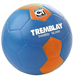 Visiodirect Ballon de Handball Mousse recouvert PVC - 13 cm