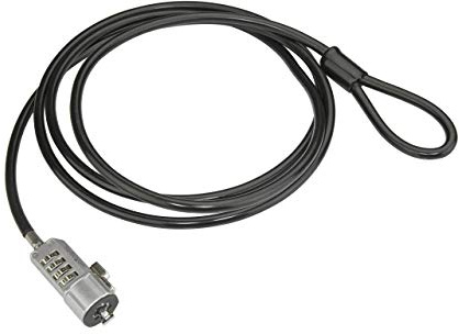 StarTech Laptop Combination Lock, 6ft, 4 Digit, Laptop Lock Cable | Vinyl Coated Steel Cable, Computer Lock, Security Lock, LTLOCK