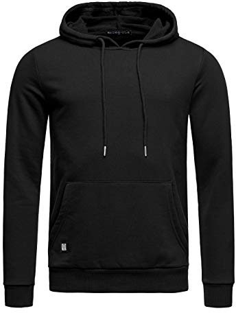 Red Bridge Herren Kapuzenpullover Hoodie Premium Basic,Schwarz-i,L
