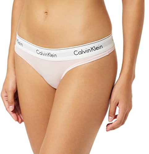 Calvin Klein Femme String Tanga, Rose (Nymphs Thigh), L