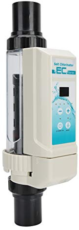 Voluxe EC16 16g/H Salzchlorgenerator Elektrolyseur Schwimmbad Salzchlorinator 100-240V (breite Spannung)