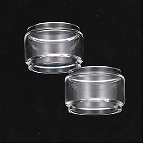 Pang-qingtian 2 stücke Regenbogen-Blasenglas-Röhrchen Fit für Bachelor Fit für x Procore Fit für X Vola Nunchaku Fit für Nexmesh-Tank (Farbe : Klar, Größe : Fit for Nunchaku Tank 6.5ml)