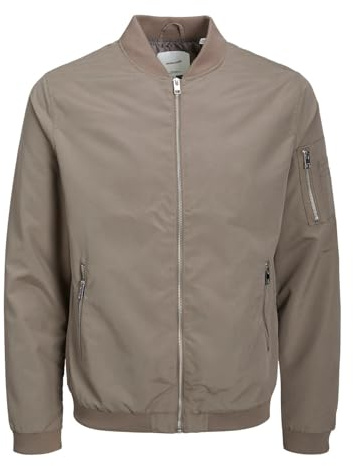 JACK & JONES Herren JJERUSH Bomber NOOS 12165203,Falcon,XL