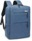 Waytex Sac à Dos Ordinateur portable PC 15 pouces Imperméable avec Port de charge USB Multipoches Bleu