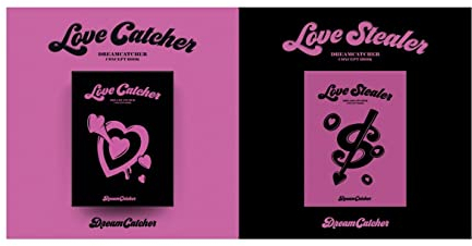 Dreamcatcher Concept Book Photobook + Poster auf Packung + Karte + Film + Aufkleber + Tracking versiegelt (Love Stealer Version)