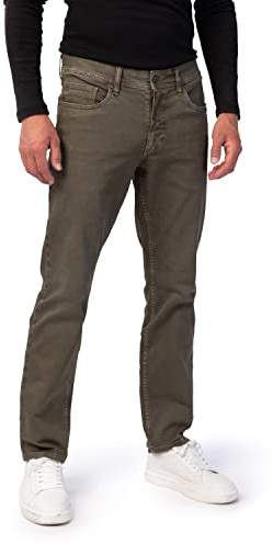 STOOKER Men Frisco Colour Herren 5-Pocket-Hose Straight Fit Twill/Coloured clean wash gerade lang