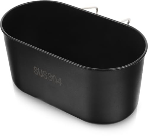 Anneome Stainless Steel Sink Drain Basket Black Storage Basket for inside Sink