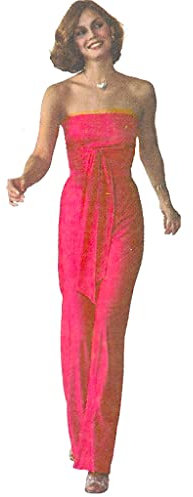 Vintage 1970s Sewing Pattern – Jiffy Stretch Multi-wrap & Tie Jumpsuit - Bust: 34” (86.4cm)
