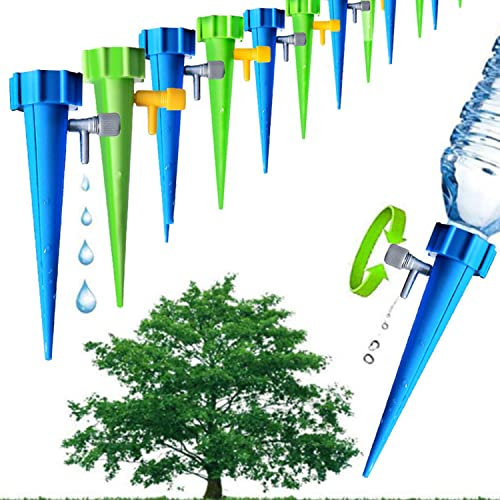 12 Stück Automatisches Bewässerungsset,Bewässerungssystem für Topfpflanzen,Pflanzen - Automatische Bewässerung Set,für Blumen, Gemüse und Topfpflanzen, Instellbar Einfaches Zum Gießen