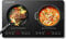 placa inducción portatil AMZCHEF placa de inducción con 2 zonas de control independientes, 10 ajustes de temperatura, varios niveles de potencia, 3500w, cronómetro, cerradura de Seguridad