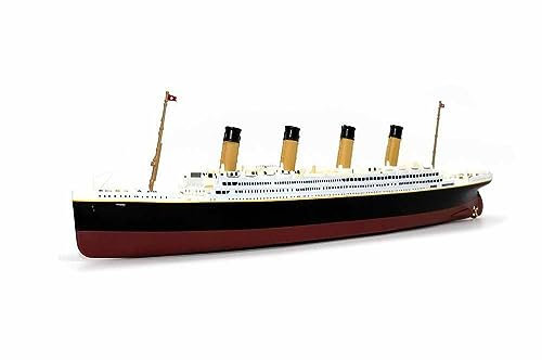 Clivedon Maquette collection Navire Paquebot Transatlantique R.M.S TITANIC RMS TITANIC Métal 1/1250
