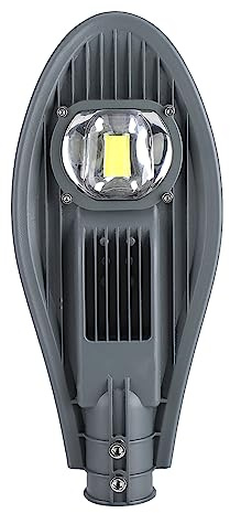 LED-Straßenlaterne für Lampe 85 mit Straßenlaternenkopf 30 W 265 V, Langer Flutlichtumfang (30W Warmweiß)