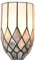 Clayre & Eef Wandleuchte Tiffany 18x27 cm Grau Glas Tiffany Lampen