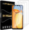 Pollachi [3 Piezas Protector de Pantalla para Xiaomi Redmi 13C/Poco C65,Cristal Templado,9H Dureza Anti-Arañazos,Antihuellas,HD Transparente,Ultra Resistente para Redmi 13 C