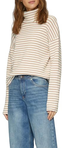 s.Oliver Rollkragenpullover mit Rippstruktur