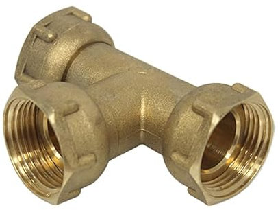 Arcanaute - Raccord laiton à visser - Té Femelle écrou prisonnier 1'' (26/34)