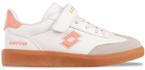 Lotto STYLECODE: 2600252K VINTAL MF K Unisex Kids Sneaker in kinderfußgerechter Passform I mit tierfreiem Velours I praktisch: Elastikschnürung & Klettverschlusse