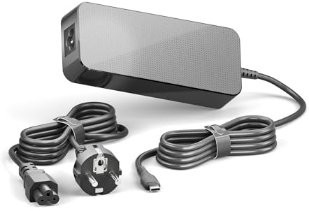 Vuelogic USB-C Netzteil 100W PD Schnellladegerät GaN Schwarz | USB C Ladegerät für Laptop und mobile Geräte, Power Delivery, effizientes Laden