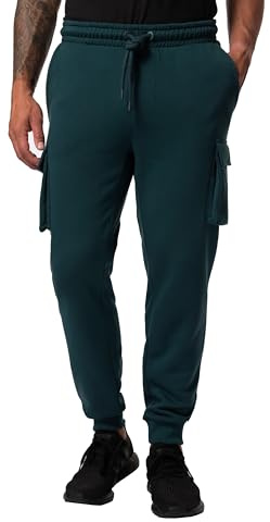 JP 1880 Jay-PI Sweat-Cargohose, Fitness, Elastikbund dunkelpetrol 4XL 828815750-4XL