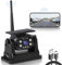 Hodozzy Kabellose Rückfahrkamera Stabiles WiFi, 1080P Rückfahrkamera mit Wasserdicht IP68, Solaraufladung, Magnetische Basis, Nachtsicht,Rückfahrhilfe Wiederaufladbare Kamera für Truck/Trailer/RV