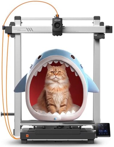ANYCUBIC Kobra 3 Max 3D Printer,600mm/s High Speed Multicolor 3D Printers (4 to 8 Colors),Print Size 420 * 420 * 500mm,88L Large Print Volume,Auto Leveling for Novices & Experts Smart Choice