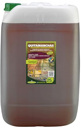 MONESTIR - Sanigel Limpiador Suelos, Quitamanchas, Decapante, Desengrasante - 25 Litros