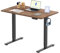 FLEXISPOT Kinderschreibtisch, Elektrischer Höhenverstellbarer Schreibtisch 100 x 60 cm,für Kinder ab 12 Jahren & Jugendliche,Ergonomischer Tischplatte, Walnussbraun