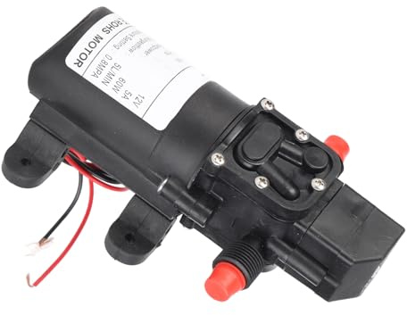 RASTKY Pompe Haute Pression Auto-amorçante 12V pour Caravane, Camping, Bateau avec Pressostat intégré, Interface de Sortie D'entrée D'eau