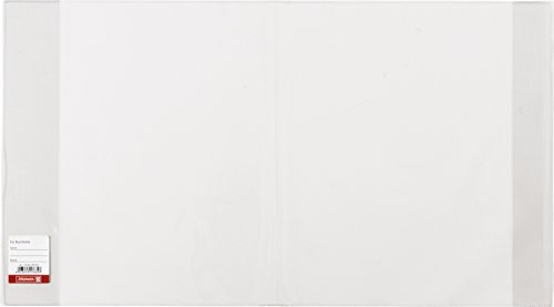 Brunnen 104023503 Buch-, Heftumschlag / Buchschoner (Buchhöhe 23,5 cm, 44,5 x 23,5 cm, mit Kantenschutz) transparent