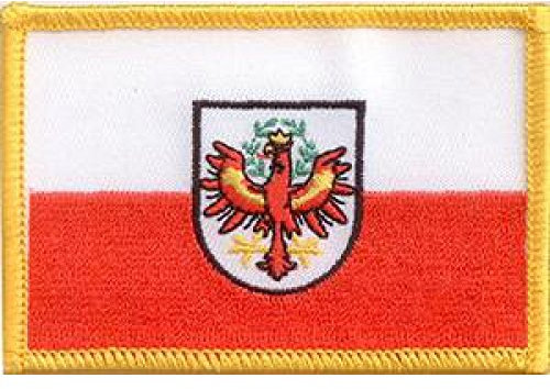 Everflag Patch zum Aufbügeln oder Aufnähen : Tirol - Groß