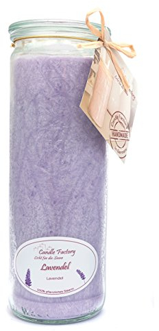 Candle Factory - Big Jumbo Duftkerze im Weckglas Duft: Lavendel
