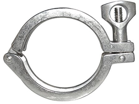 1.5 Tri Clamp Clover Sanitär Edelstahl 50.5MM OD Ringe Flansch ß SUS 304 CL