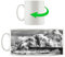 Monocrome, Leuchtturm im Sturm, Motivtasse aus weißem Keramik 300ml, Tolle Geschenkidee zu jedem Anlass. Ihr neuer Lieblingsbecher für Kaffe, Tee und Heißgetränke