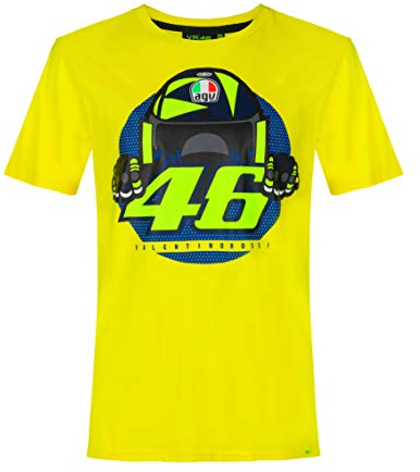 Valentino Rossi T-Shirts Sun And Moon,Mann,XS,Gelb