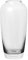 blomus Vase -LETA- Blumenvase aus mundgeblasenem Glas 17 cm hohe handgefertigte Tischvase Clear