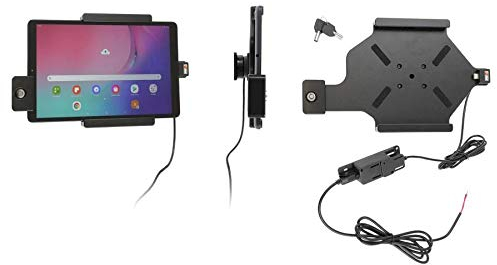 Brodit Gerätehalter 736132 | Made IN Sweden | mit Ladefunktion für Tablets - Samsung Galaxy Tab A 10.1 (2019) SM-T510/SM-T515