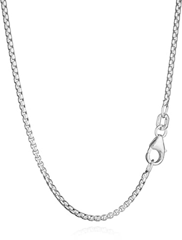 NKlaus 70cm Venezianerkette 925 Silber elegante Halskette Breite: 1,5mm Collier 7,95g schwer 8146
