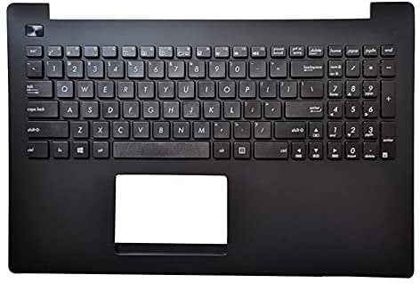 fqparts Replacement Laptop Upper Case Cover C Shell & Keyboard For ASUS X553 X553MA X553SA Black US English Layout Small Enter Key Layout
