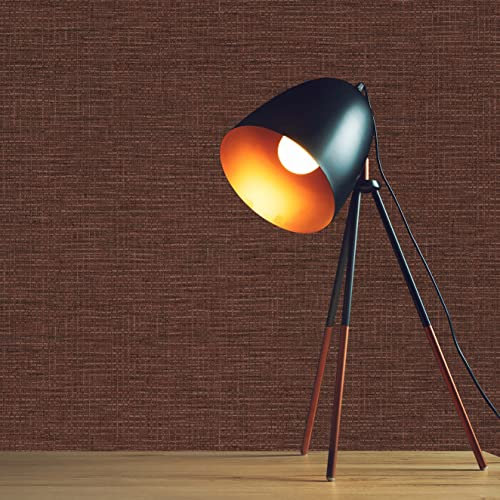 TADESSI Tapete Vintage M1-No.1779 Vliestapete Rot Strukturtapete Muster für Wohnzimmer Schlafzimmer Küche