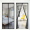 Magnetica Zanzariera per Porte, Tenda Magnetica Zanzariera Porta per Porte Finestra Tende Zanzariere con Calamita per Finestre balcone,120x230cm Nero