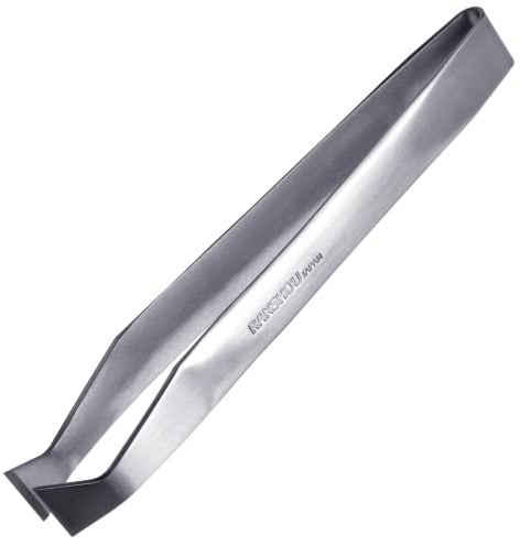 RANSHOU Professional Fish Bone Tweezers, Made in JAPAN, Japanese Stainless Steel Pin Bone Tweezers Remover for Salmon, Sushi, and Sashimi