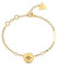 Guess Damen-Armband Windrose & 4G Yg Groß Gold, Large, Metall, Ohne Edelstein.