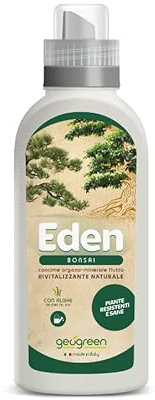 GeoGreen Eden Bonsai | Concime Concentrato per Bonsai Organo Minerale Fluido - 500gr