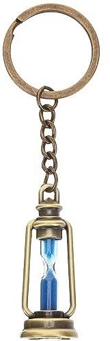 VALICLUD Metal Sanduhr SchlüSselanhäNger 5 StüCk Vintage Stil Kreatives Design Geschenk FüR Paare Geburtstag SchlüSselring Multifunktional