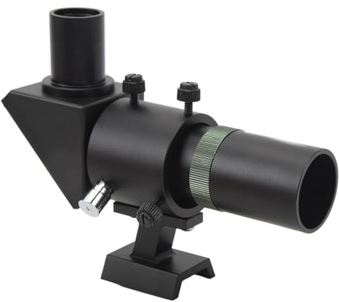 6X30 Sucherfernrohr, Optischer Sucher mit Korrektem Bild, Rechtwinkliger Optischer Sucher, Mehrschichtige Beschichtung mit Halterung für Astronomisches Teleskop