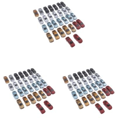 3 Set 30 Stück Lackierte Modellautos Bau Zug Layout HO Maßstab 1:100