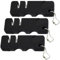 3 Pcs Pocket Knife Sharpener 2 Stages Manual Knife Sharpener Safe Mini Sharpening Tool Double for Survival Hunting Fishing Camping